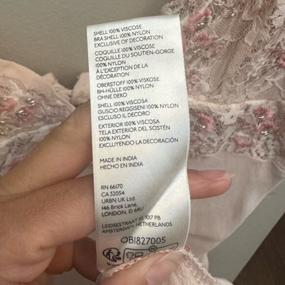 Midnight Magic Maxi Slip by Intimately at Free People in Pink - Picture 8 of 10